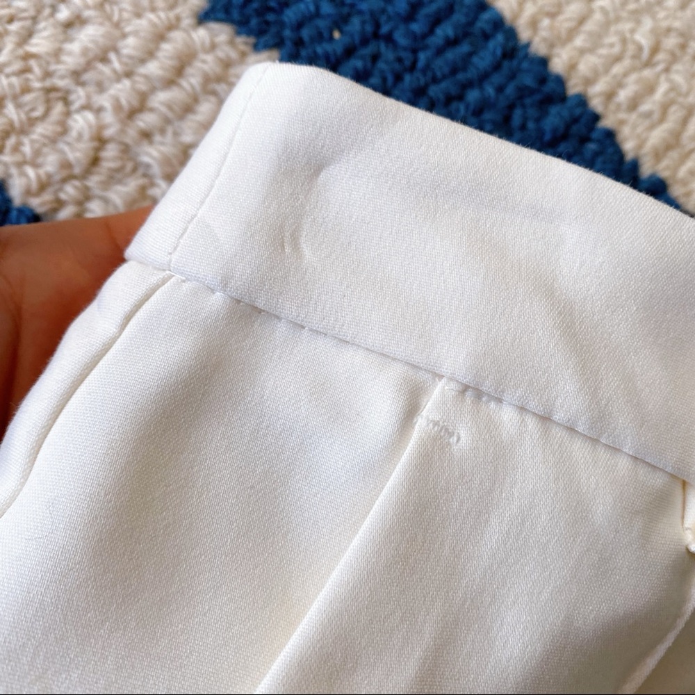 🐚 ZARA ELEGANT IVORY HIGH WAIST SHORTS! - Picture 6 of 10